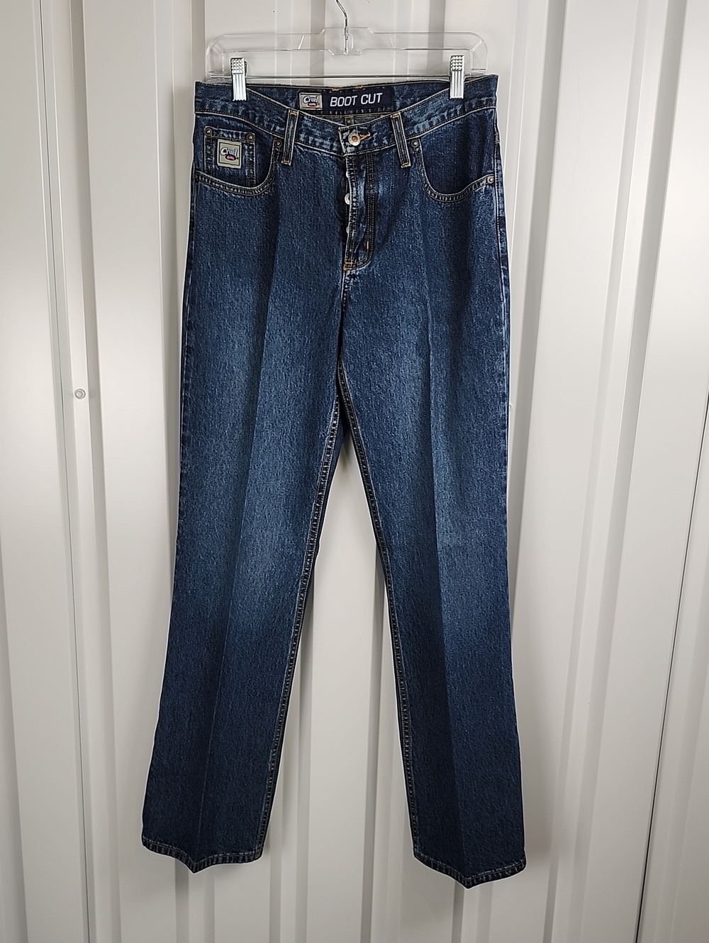 Cruel Girl Vintage Women's Bootcut Jeans Size 9 Regular Button Fly Western Dark